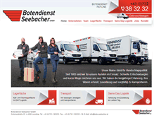 Tablet Screenshot of bote-seebacher.at
